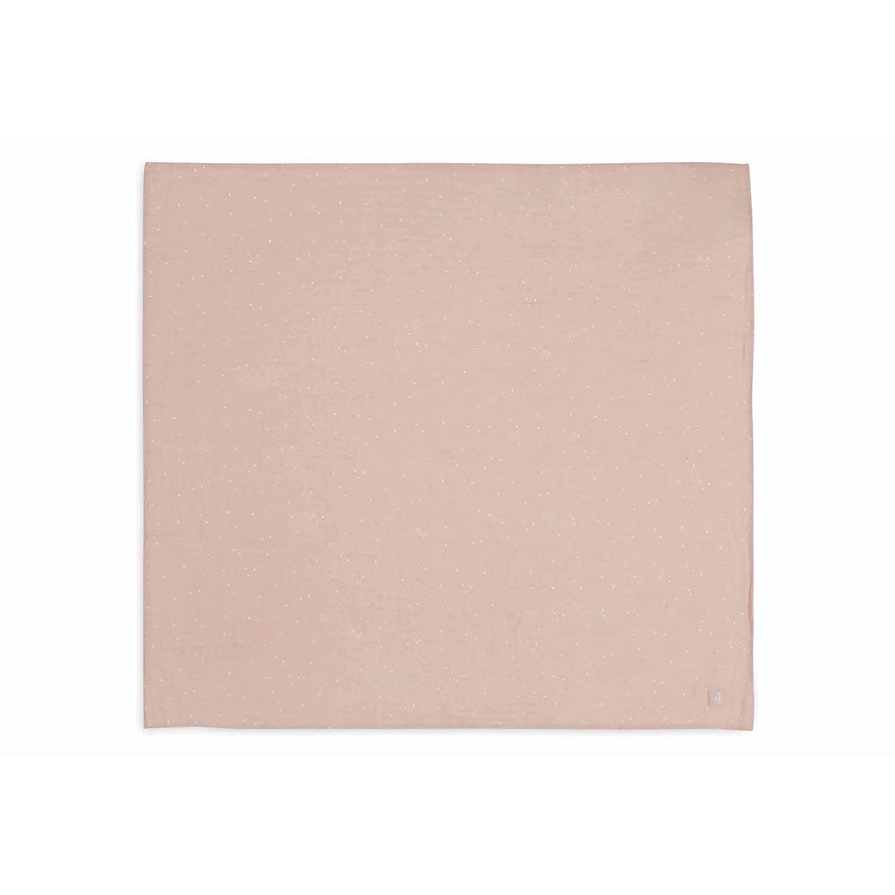 Jollein Twinkling Swaddle tetra pelene za povijanje 115x115 cm 2 kom, Wild Rose