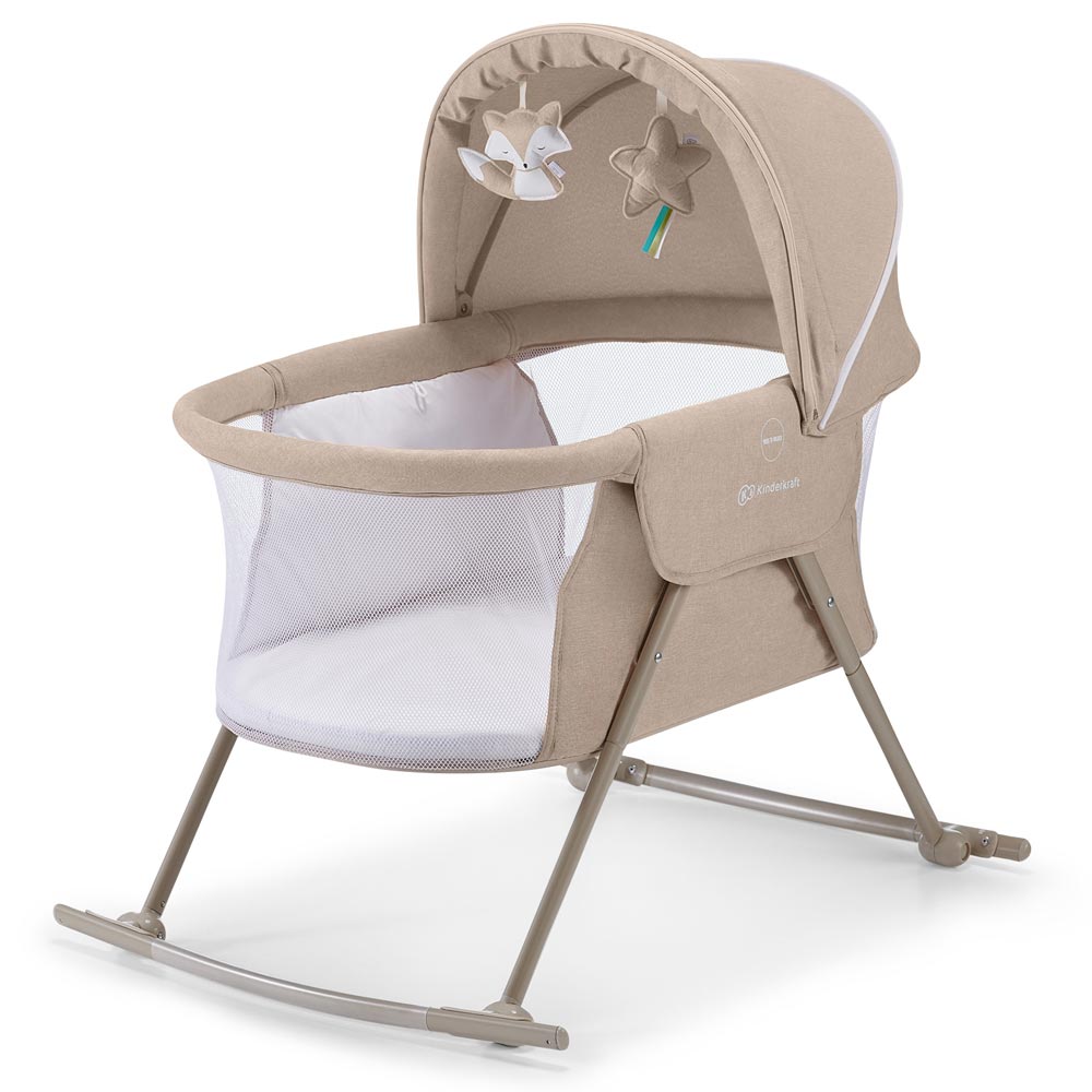Kinderkraft Krevetić LOVI 3u1, beige