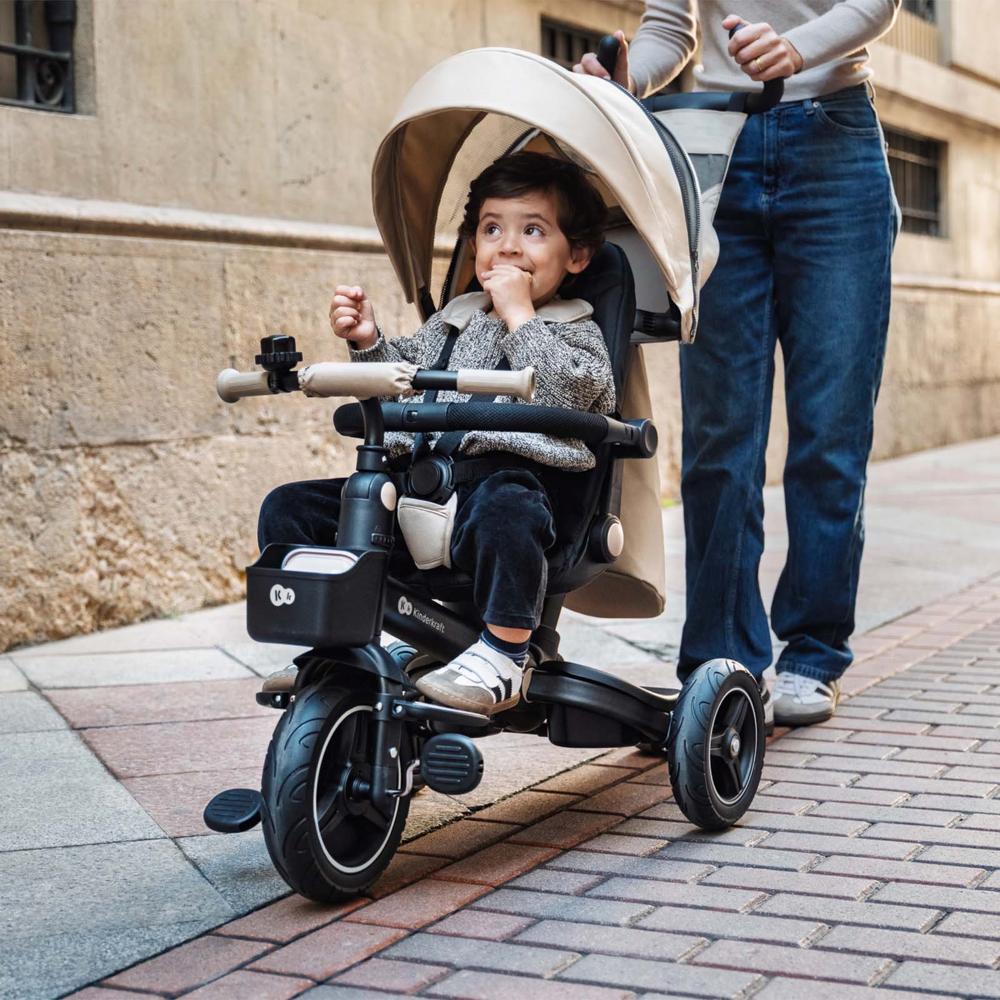 Kinderkraft Tricikl SPINSTEP 2 PLUS - Bež