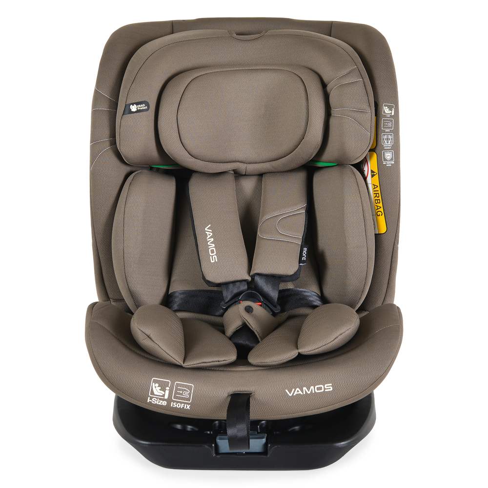 Moni Vamos autosjedalica i-Size 0-36 kg (40-150 cm) 360, bež
