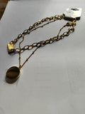 Dvostruka ogrlica u zlatnoj boji