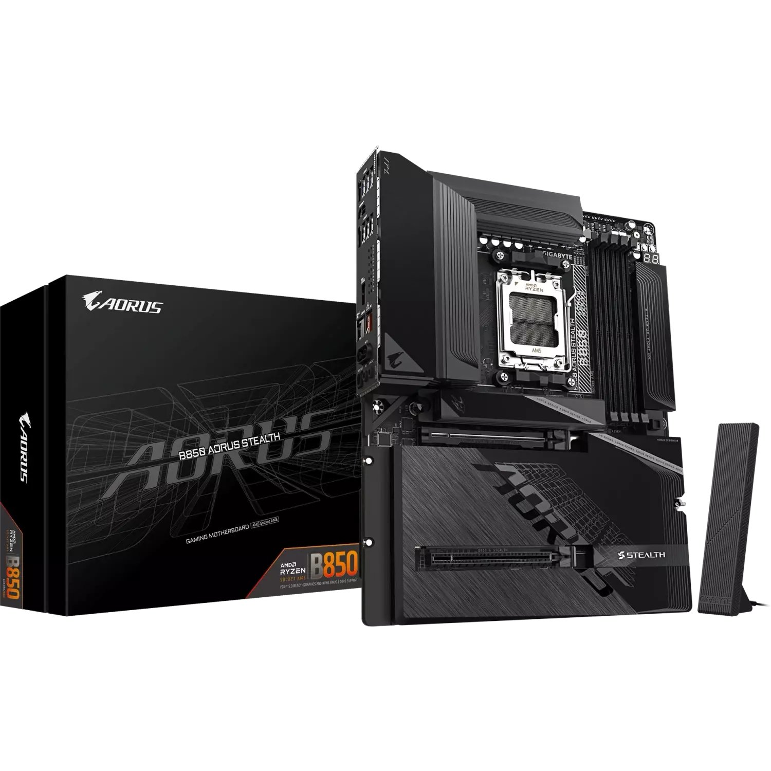 GIGABYTE B850 AORUS STEALTH AMD B850 Utor AM5 ATX