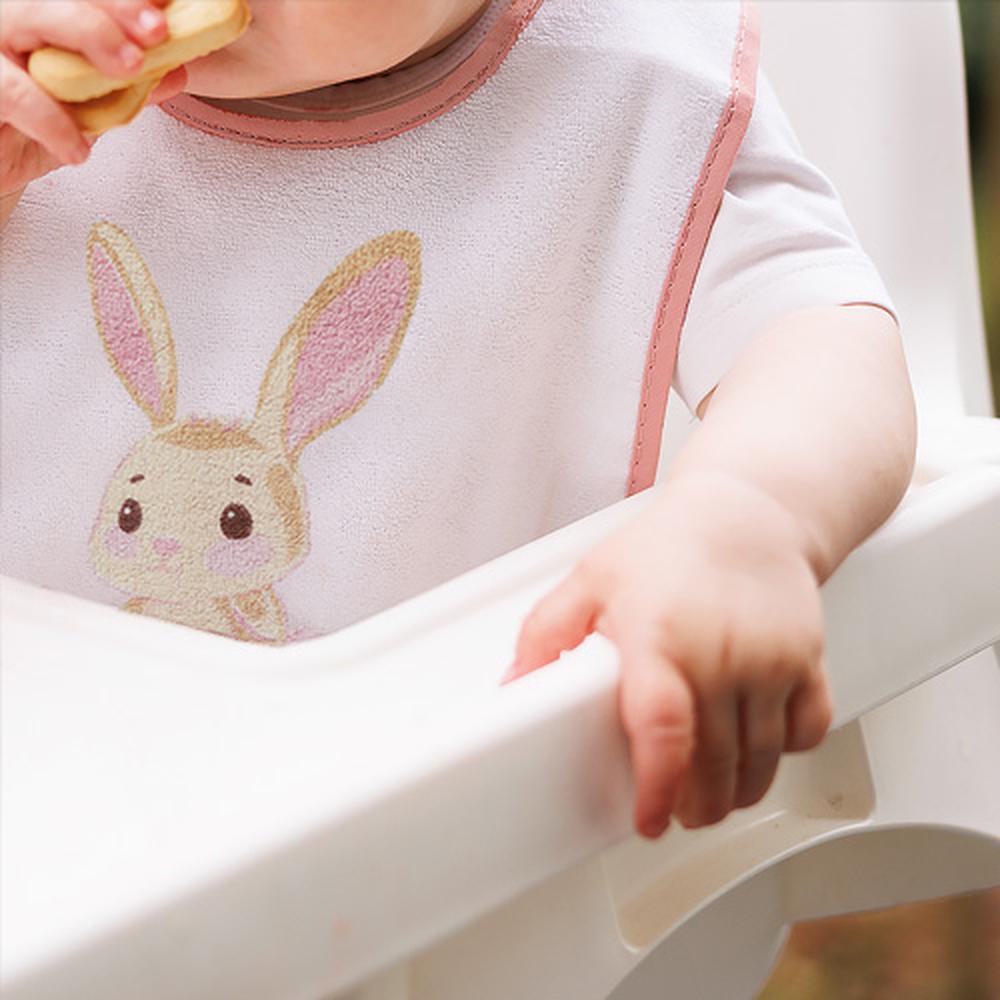 BabyOno Podbradak Zeko 9 mj+, rozi