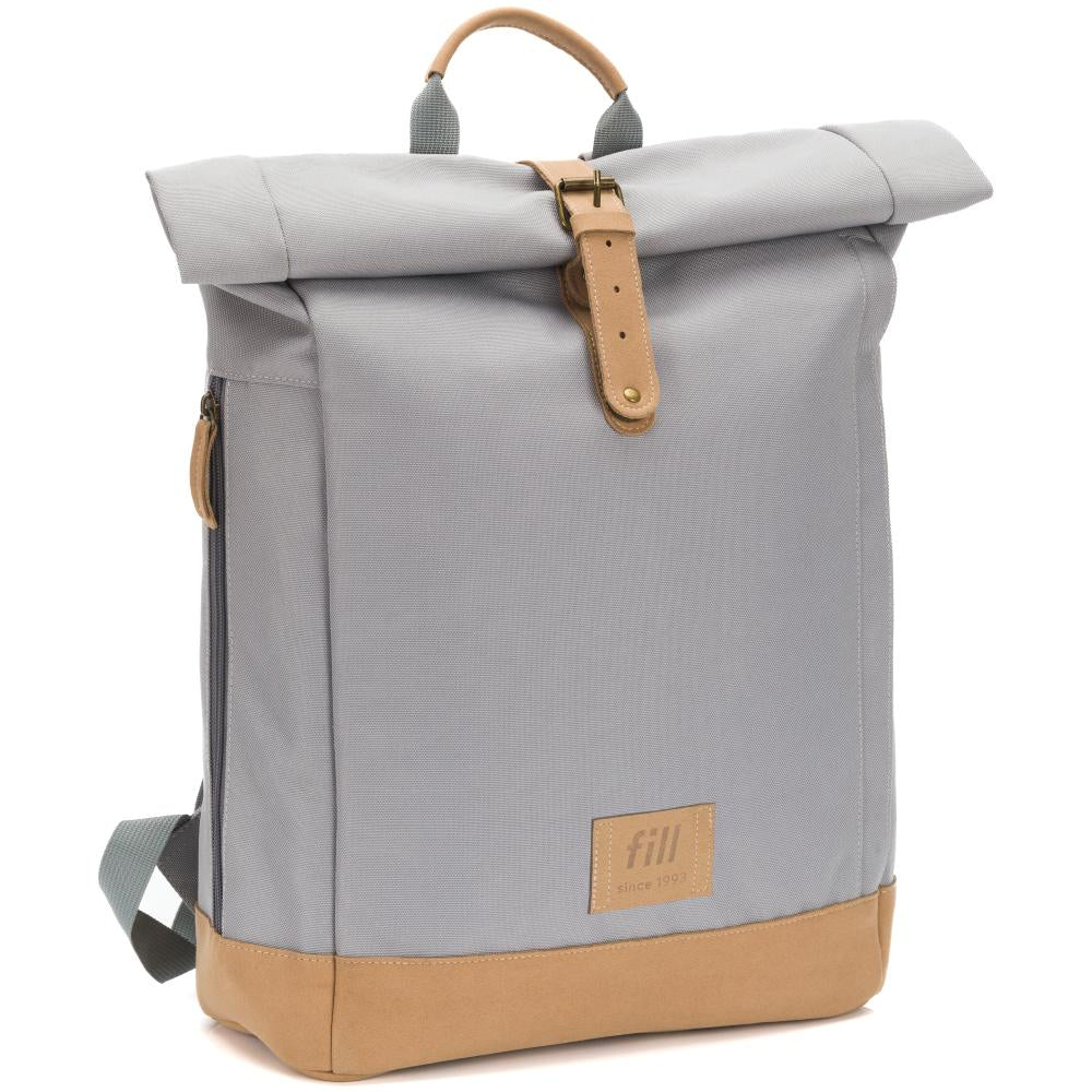 Fillikid torba/ruksak za mamu Rolltop Berlin - Stone grey