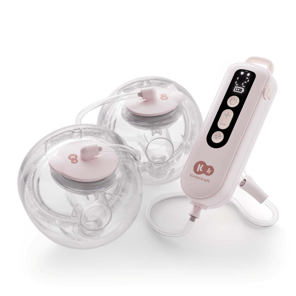 Kinderkraft Dvostruka električna izdajalica GENTLEFLOW, pink