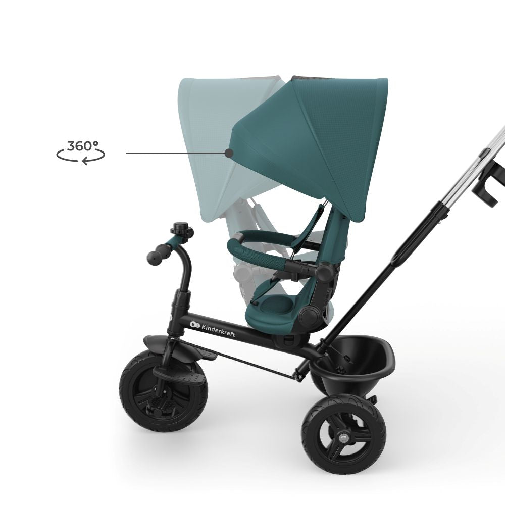 Kinderkraft Tricikl Aston 2 Plus - Green