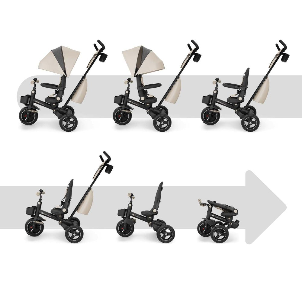 Kinderkraft Tricikl SPINSTEP 2 PLUS - Bež