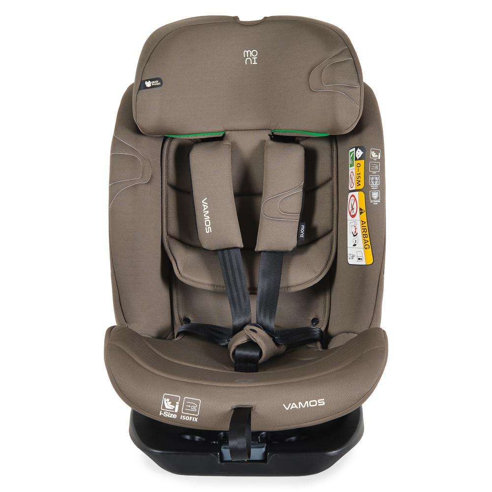 Moni Vamos autosjedalica i-Size 0-36 kg (40-150 cm) 360, bež
