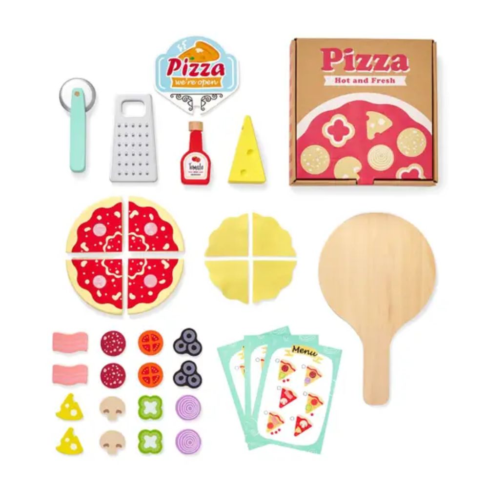 Zopa Drveni set za pizzeriju