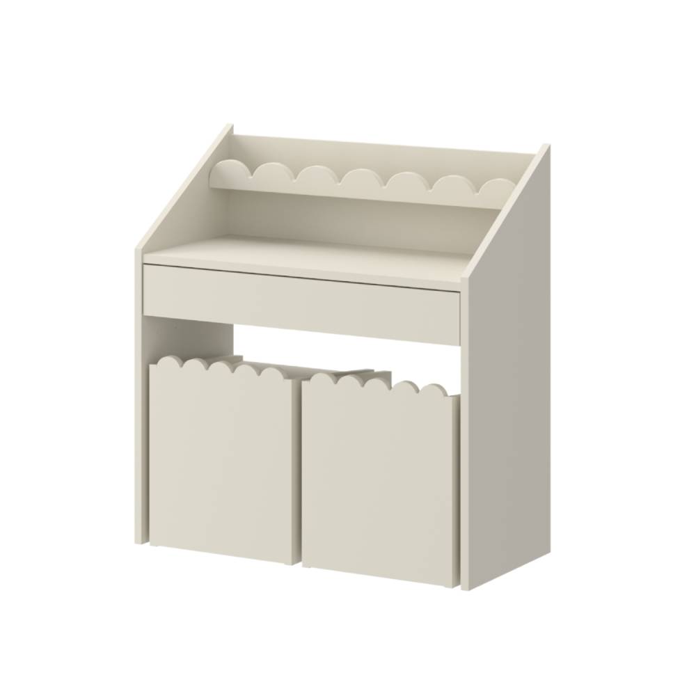 Bellamy Book Nook Montessori stol, latte