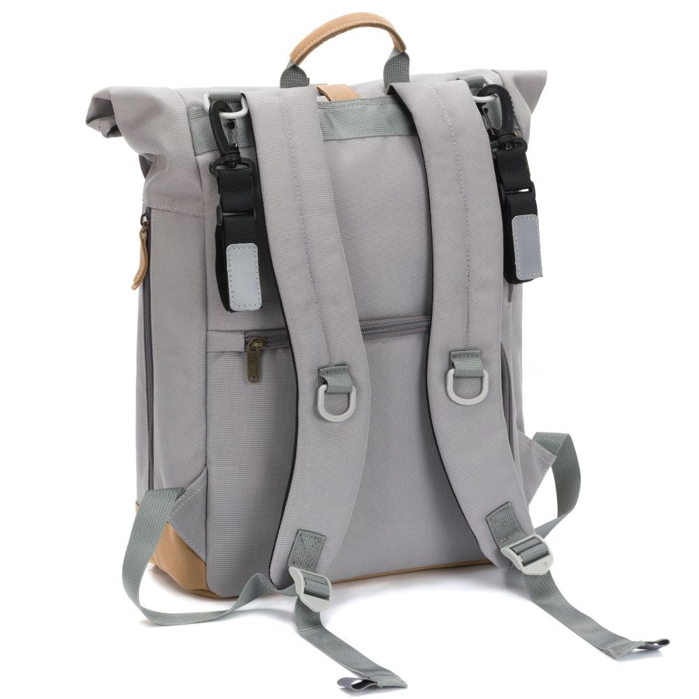 Fillikid torba/ruksak za mamu Rolltop Berlin - Stone grey