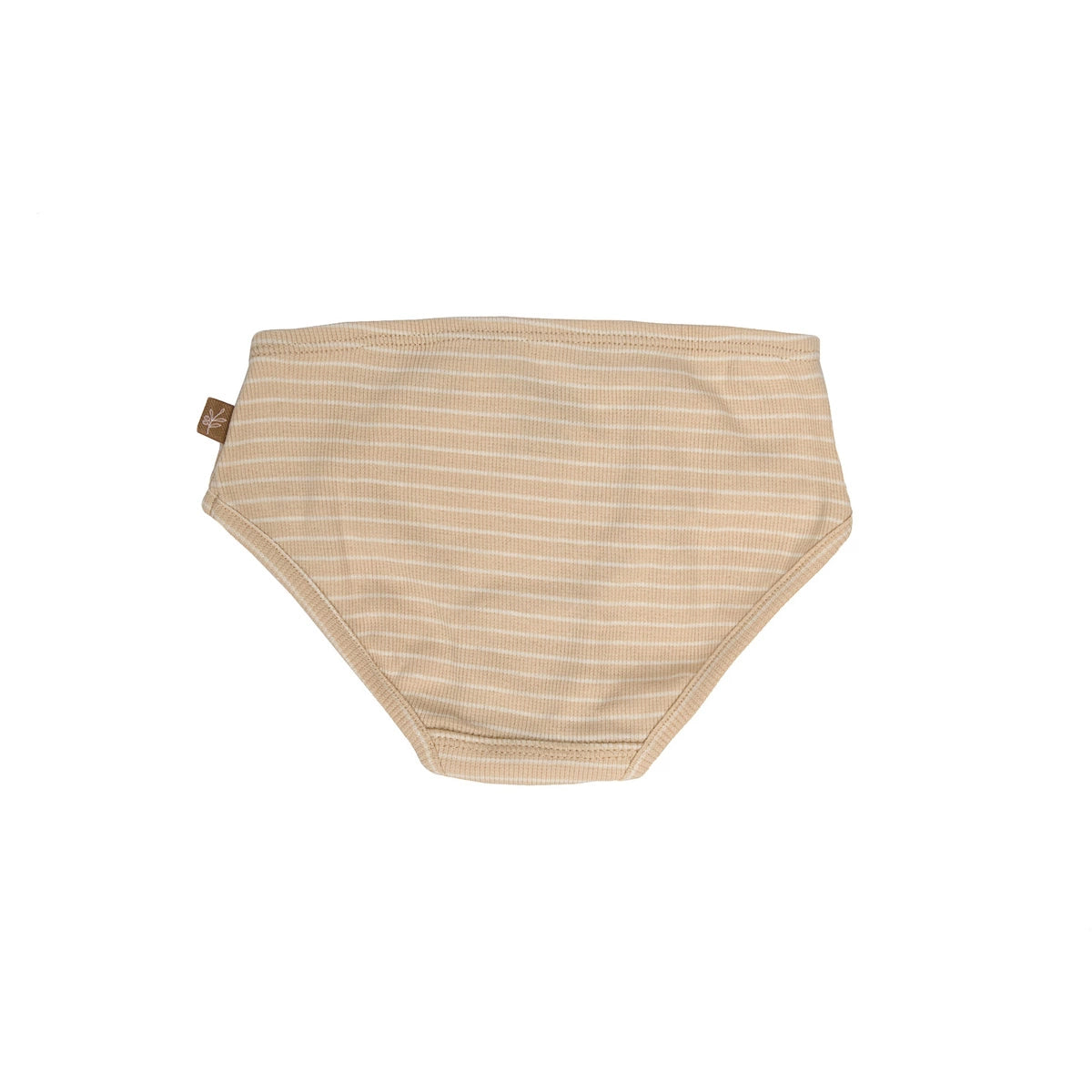 Lunilou - Gaćice za djevojčice s prugama, Sand/Off White, 2 kom, vel. 128/134