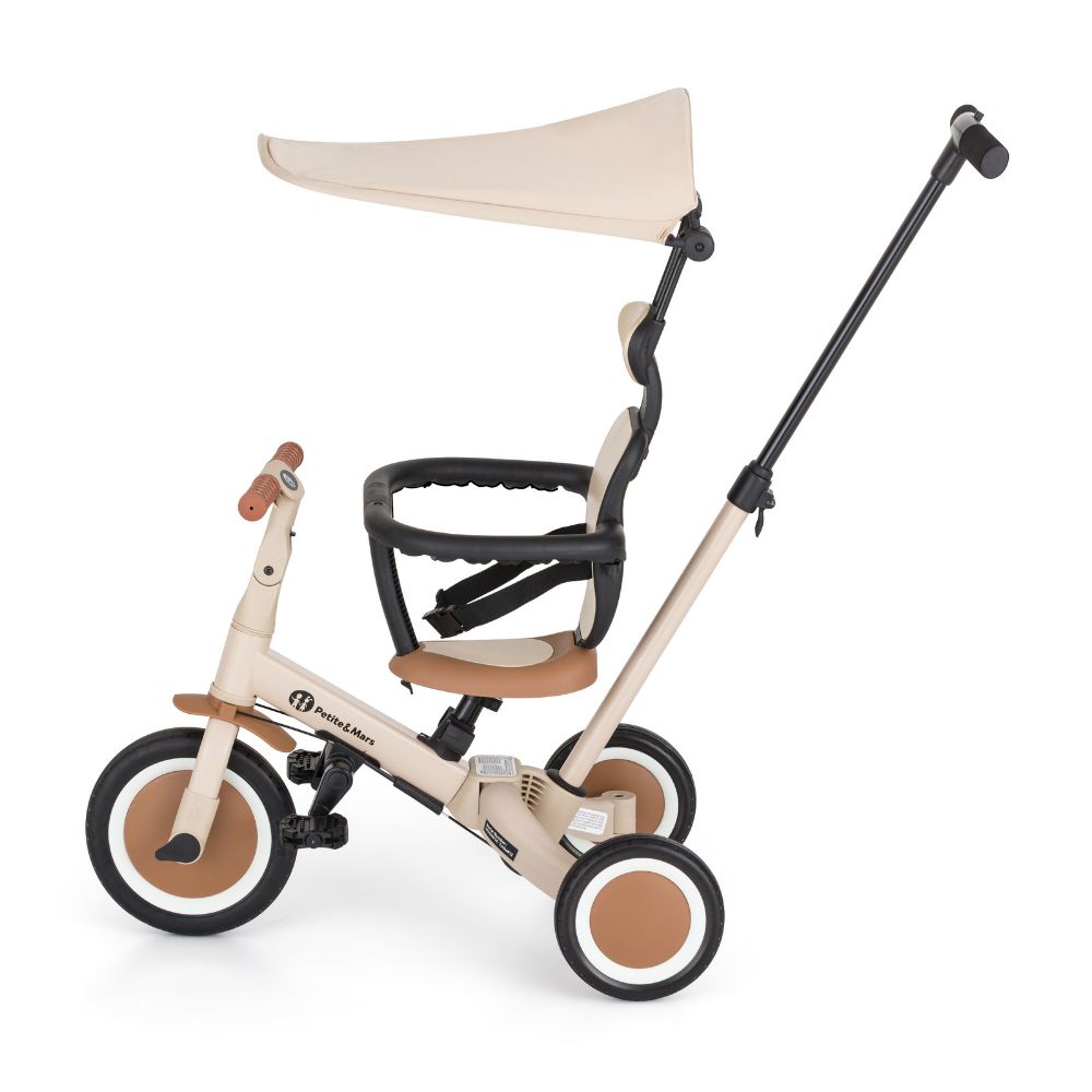 PETITE&MARS Tricikl Turbo Plus 5 u 1 - Desert Sand