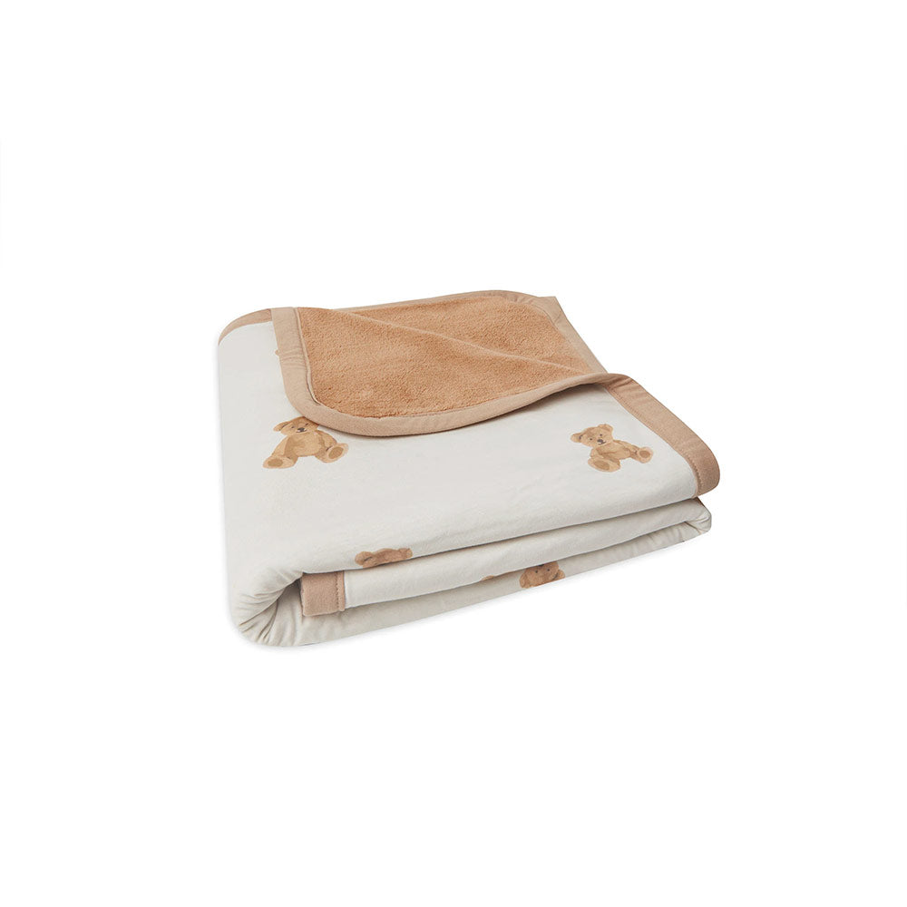 Jollein Deka Jersey 100x150 cm, Teddy Bear