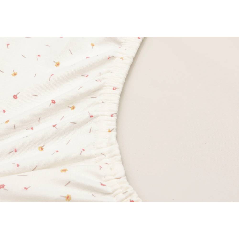 Jollein Navlaka za podlogu za prematanje Jersey 50x70 cm, Pretty Picnic Flower Drops