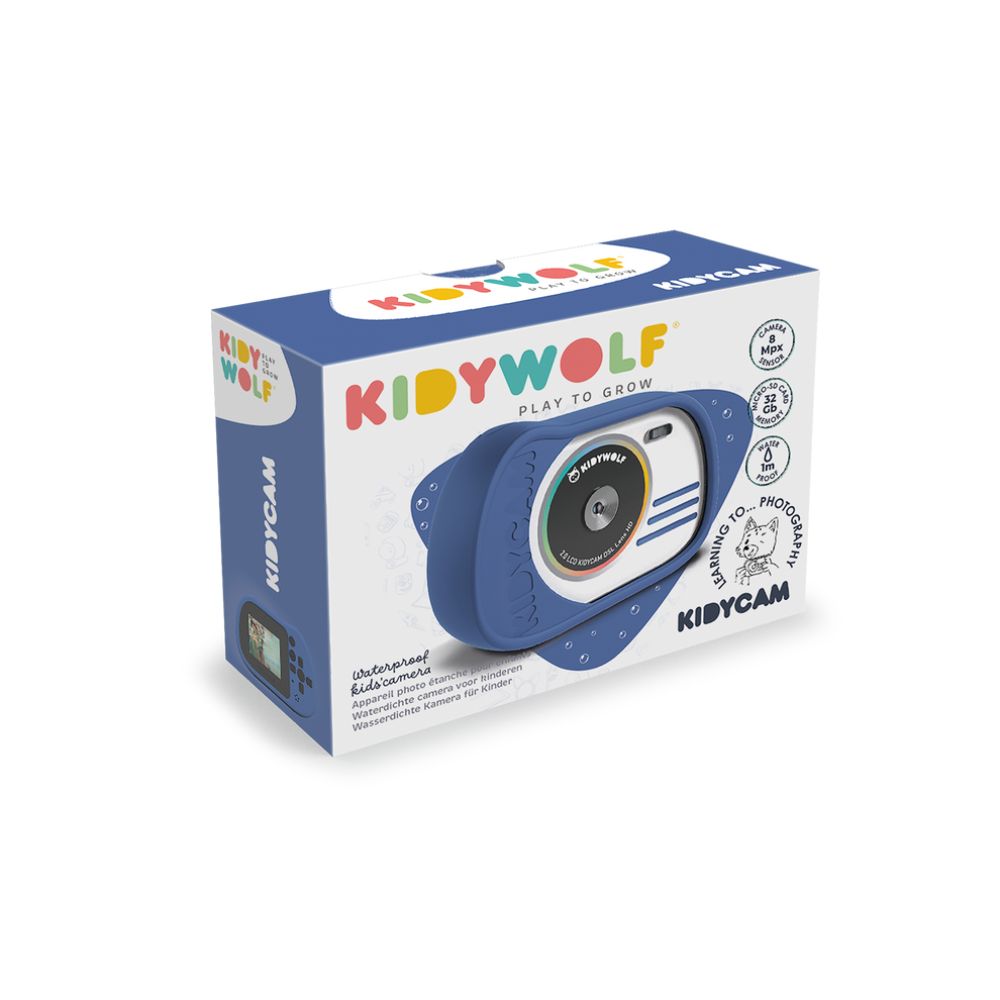 KIDYWOLF vodootporna kamera, plava