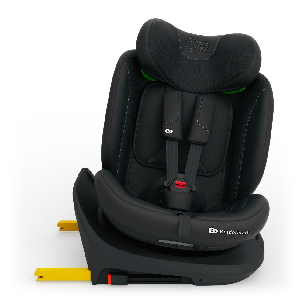 Kinderkraft I-GROW 2 PLUS i-Size autosjedalica 0-36 kg (40-150 cm) 360 - Crna