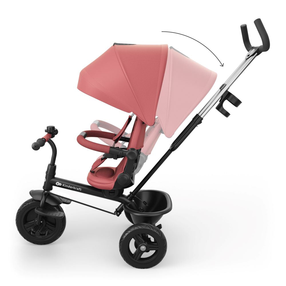 Kinderkraft Tricikl Aston 2 Plus - Pink