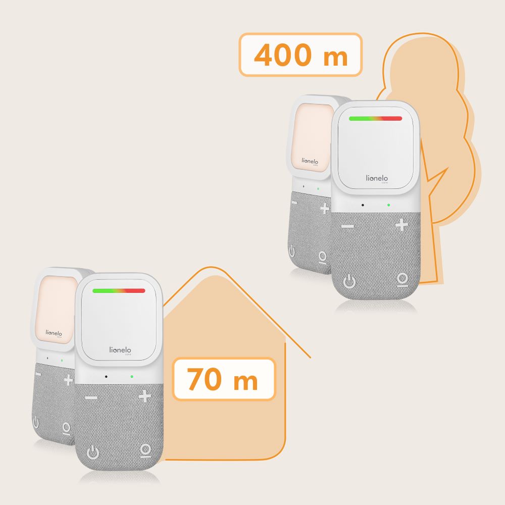 Lionelo baby monitor dvosmjerni audio Babyline 2.2