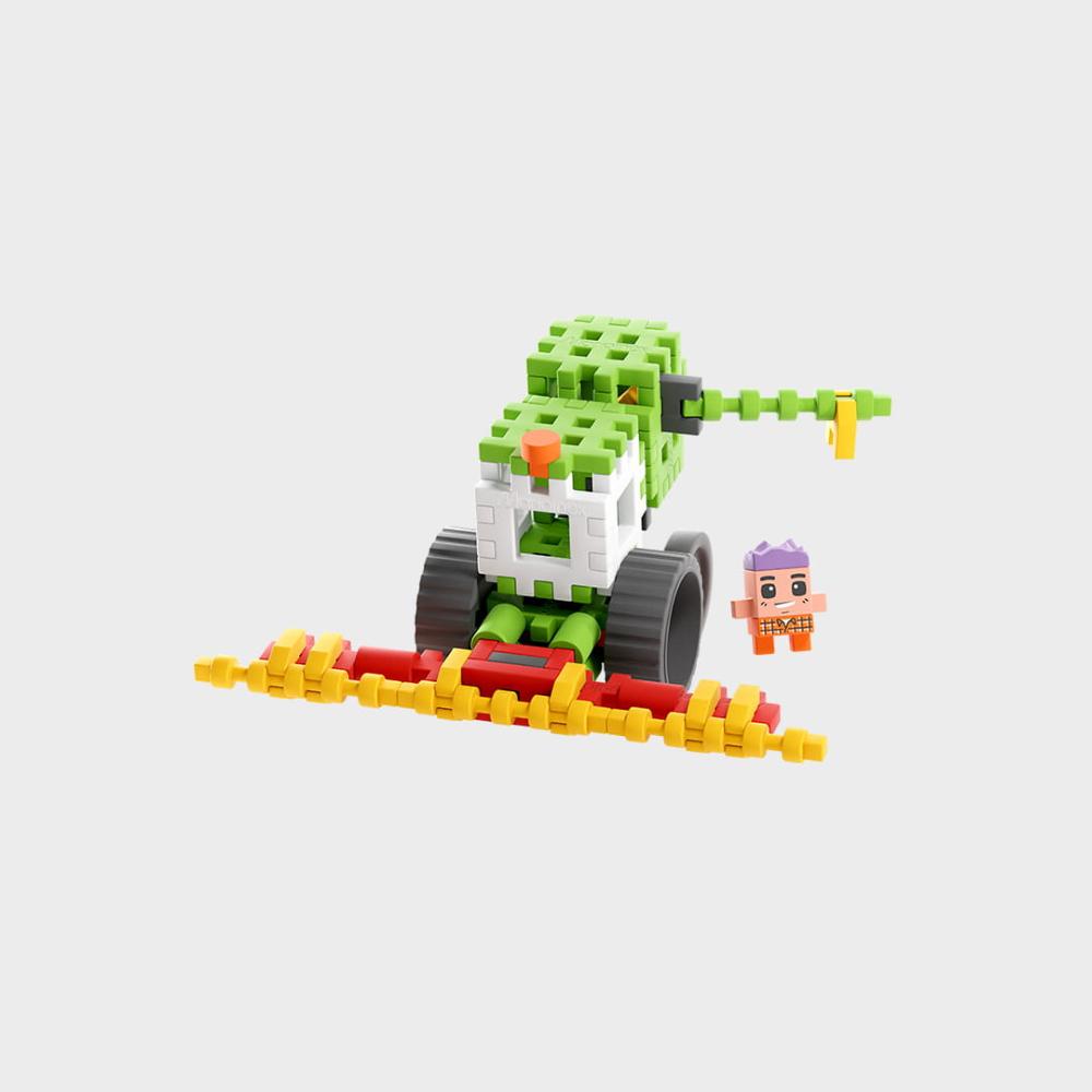 Marioinex Mini Waffle Farmer 50 kom - Combine Harvester