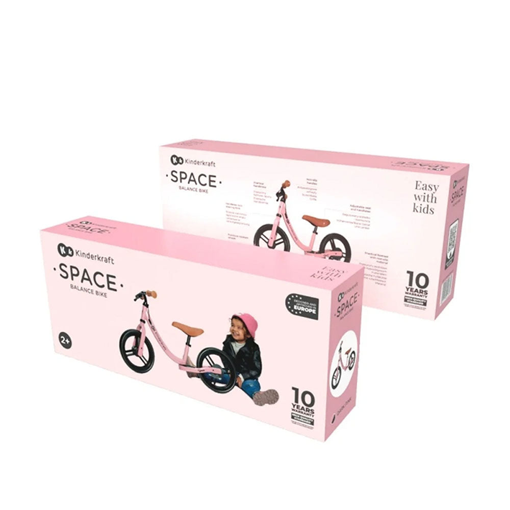Kinderkraft balans bicikl Space - Dark Pink