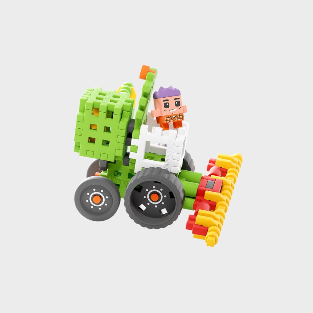 Marioinex Mini Waffle Farmer 50 kom - Combine Harvester