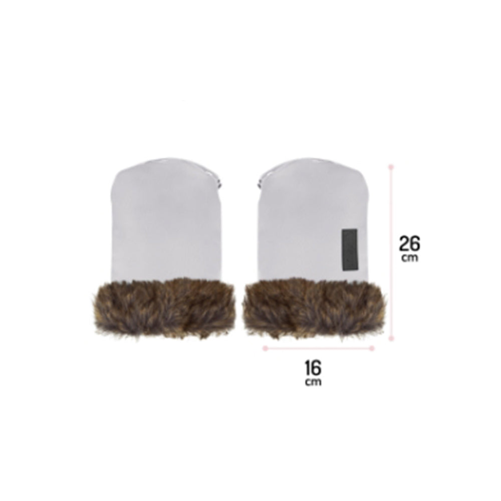MoMi SILDI rukavice za dječja kolica, Black