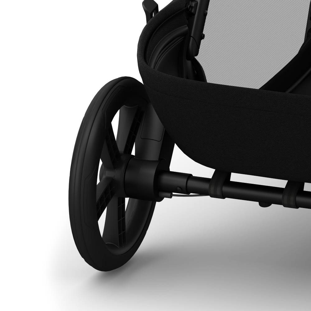 REDSBABY NUVO 2 Twin dječja kolica za blizance 2u1 - Platinum Black