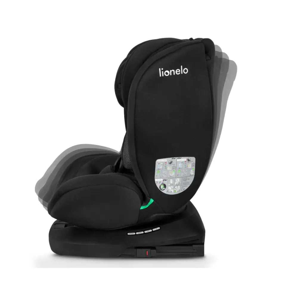 Lionelo autosjedalica Bastiaan i-Size 0-36 kg (40-150 cm) 360, Black Carbon