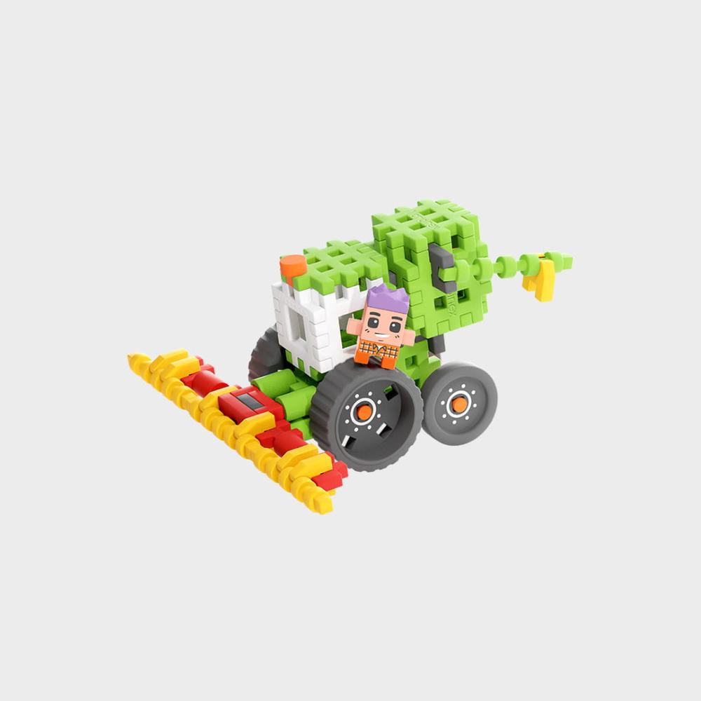 Marioinex Mini Waffle Farmer 50 kom - Combine Harvester