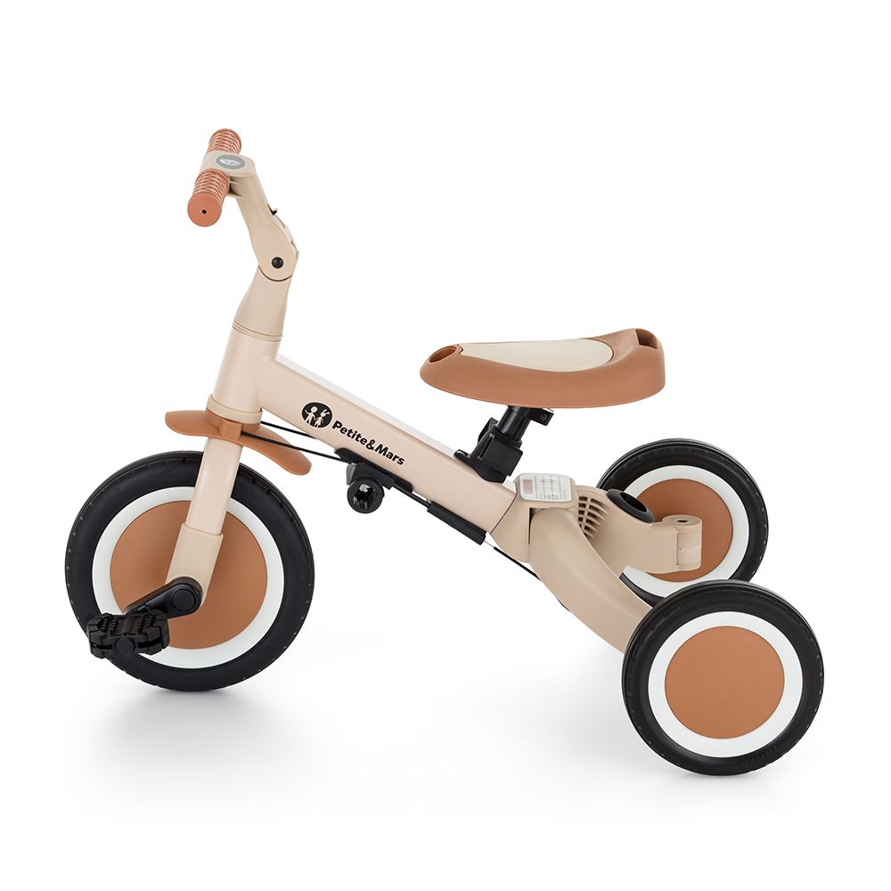 PETITE&MARS Tricikl Turbo Plus 5 u 1 - Desert Sand