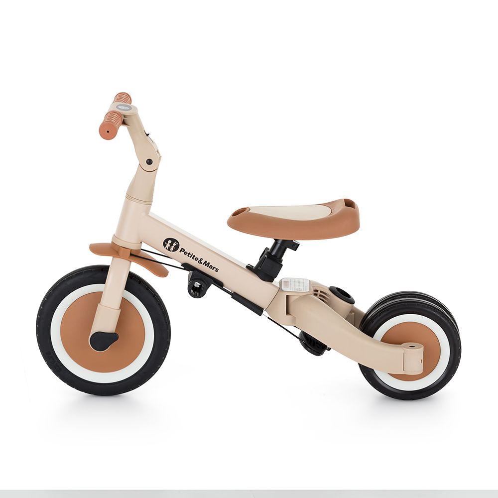 PETITE&MARS Tricikl Turbo Plus 5 u 1 - Desert Sand