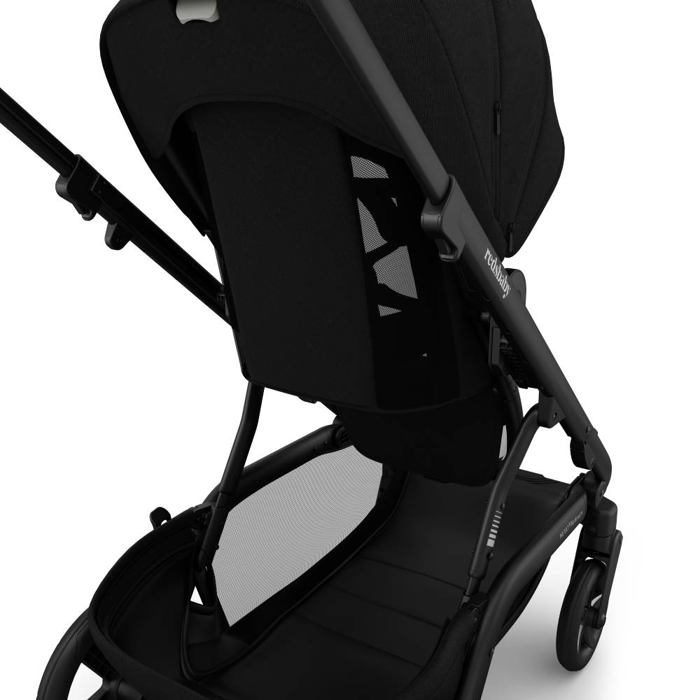 REDSBABY NUVO 2 Twin dječja kolica za blizance 2u1 - Platinum Black