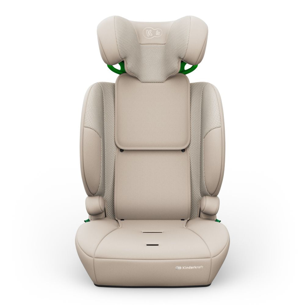 Kinderkraft autosjedalica Comfort Up 2 plus i-Size 9-36 kg (76-150 cm) bez Isofix-a, Beige