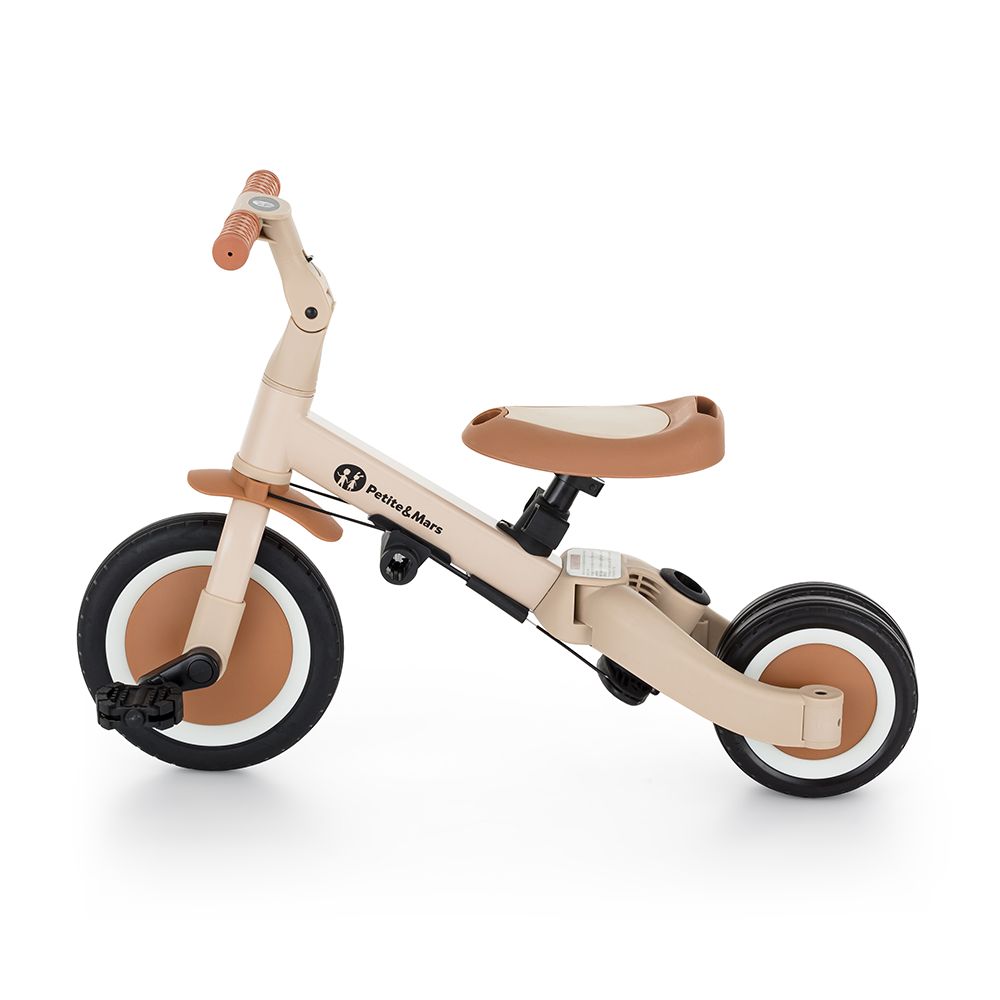 PETITE&MARS Tricikl Turbo Plus 5 u 1, Desert Sand
