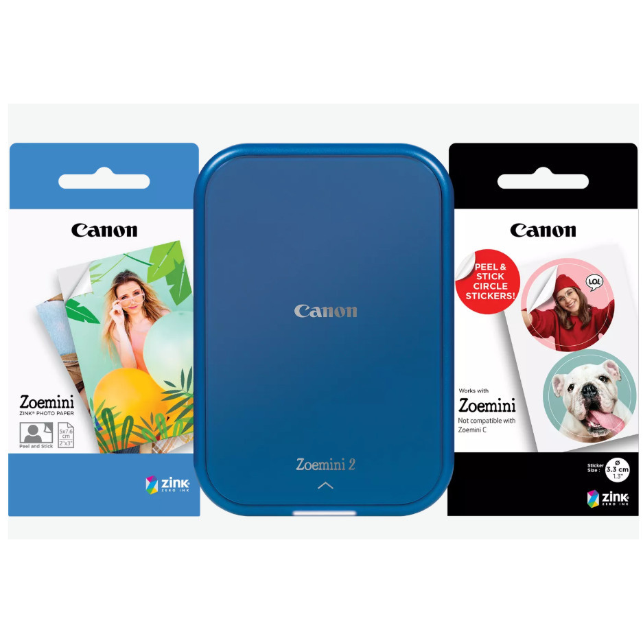 Canon Zoemini 2 foto pisač ZINK (nulta tinta) 313 x 500 DPI 2" x 3" (5x7.6 cm)