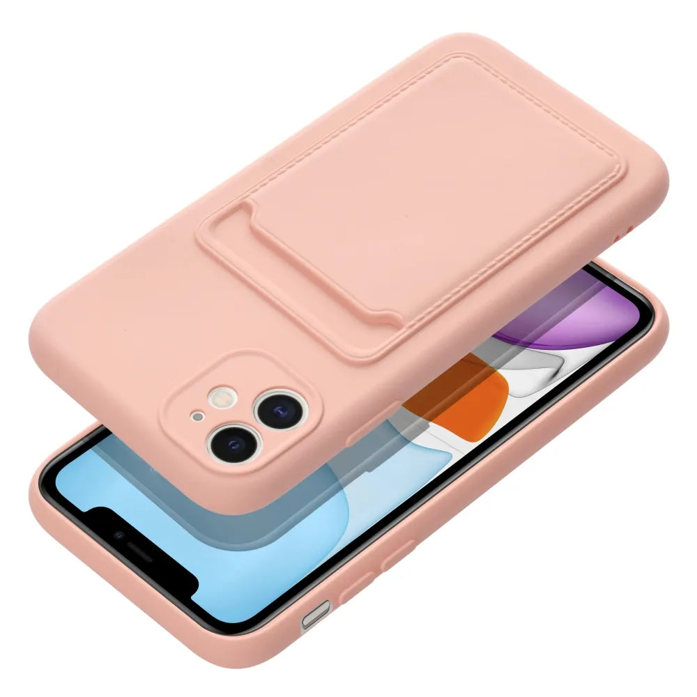 CARD Case maskica za IPHONE 11 pink