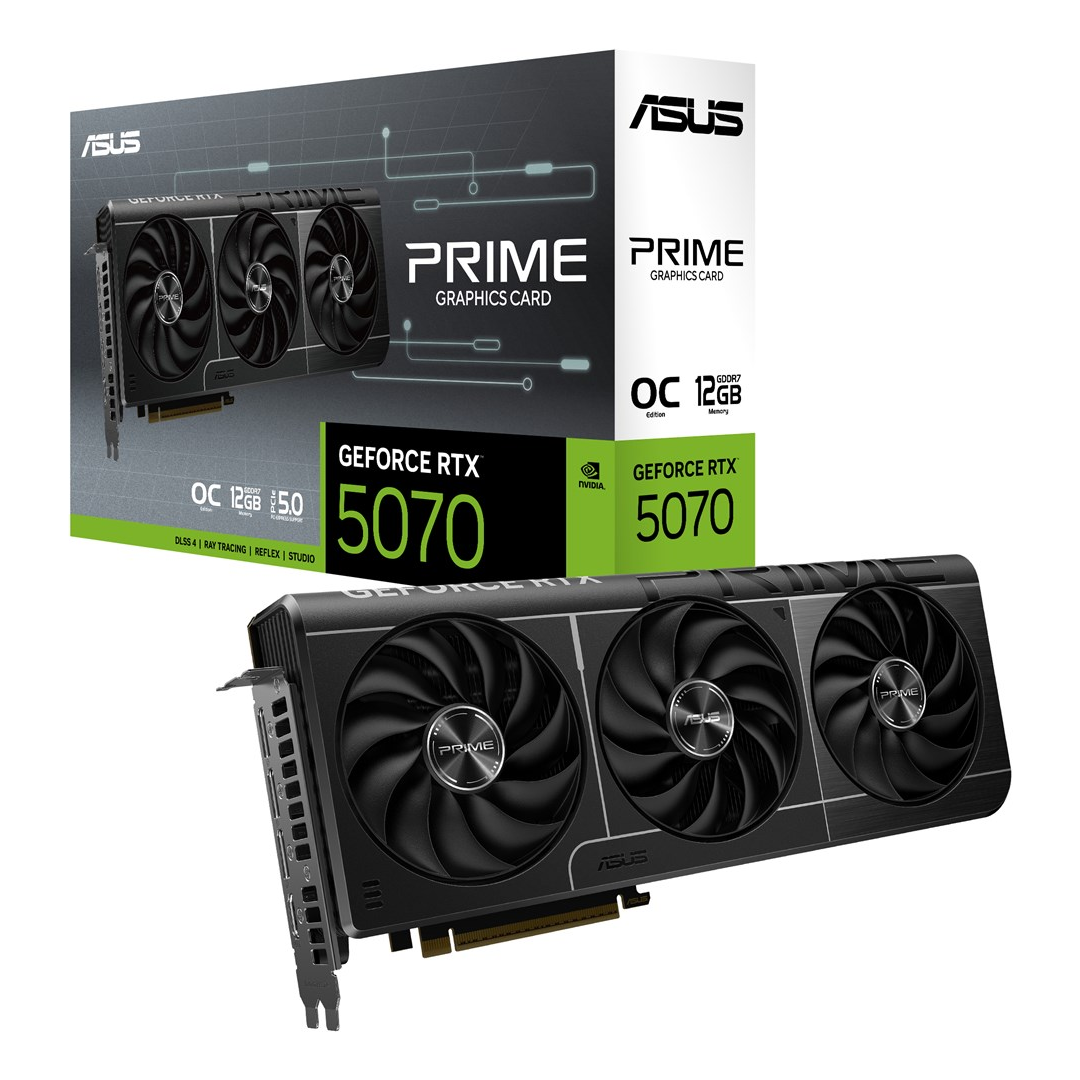 ASUS Prime -RTX5070-O12G NVIDIA GeForce RTX 5070 12 GB GDDR7