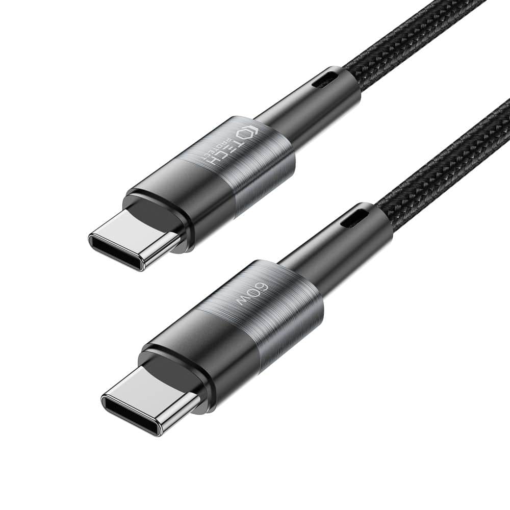 TECH-PROTECT ULTRABOOST TYPE-C- TYPE-C KABEL PD60W/3A 200CM SIVI