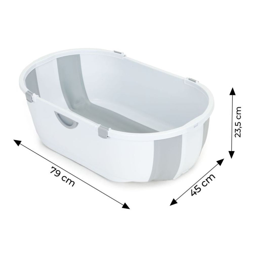 Ecotoys sklopiva kadica, grey