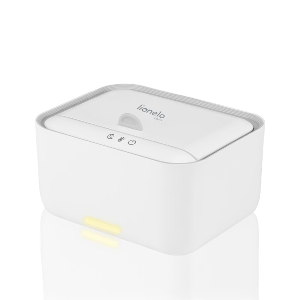Lionelo BabyBliss grijač vlažnih maramica, White