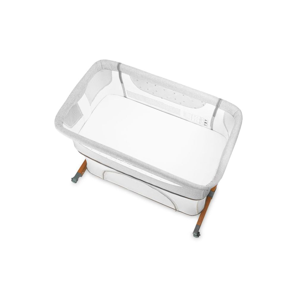 MoMi SMART BED 4u1 krevetić, svijetlo siva