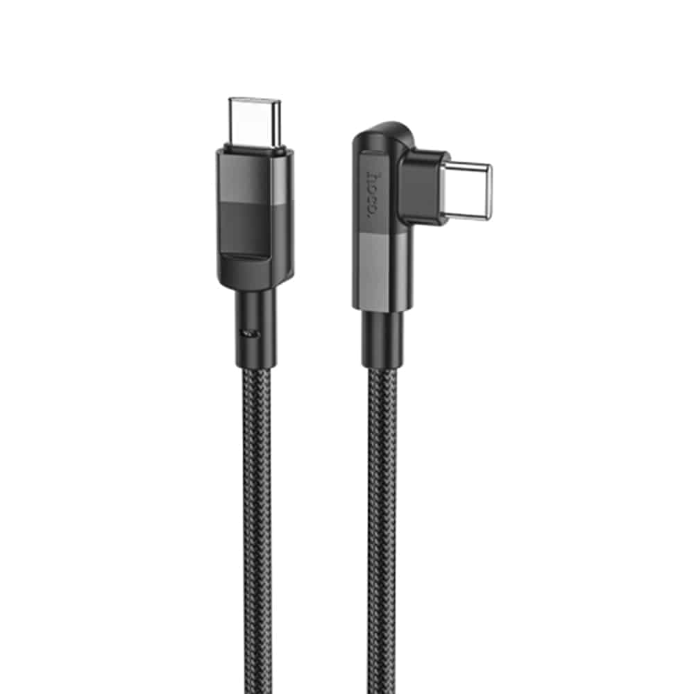 Hoco - Kabel za punjenje (U108) - USB Type-C na USB Type-C PD 100W 5A 1.2m - crni