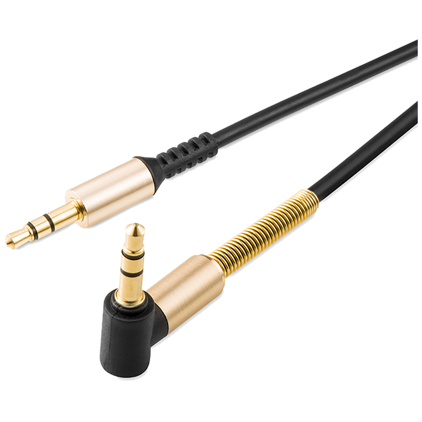 hoco. Audio kabel 3.5 mm, dužina 1.0 metar, crna - UPA02 Spring Audio AUX BK
