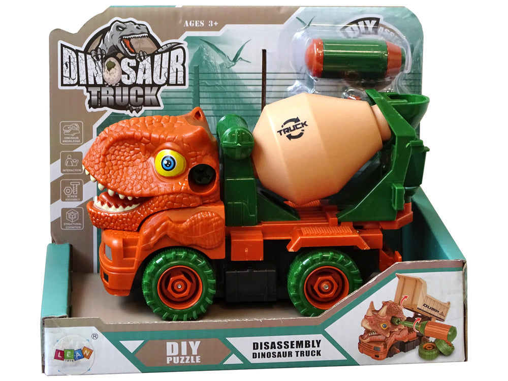 Concrete Truck Dinosaur Unwrecker Orange Accessories