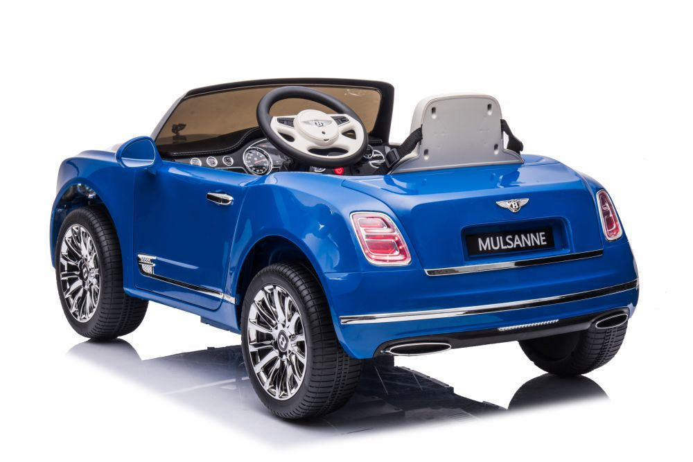 Licencirani auto na akumulator Bentley Mulsanne - plavi/lakirani