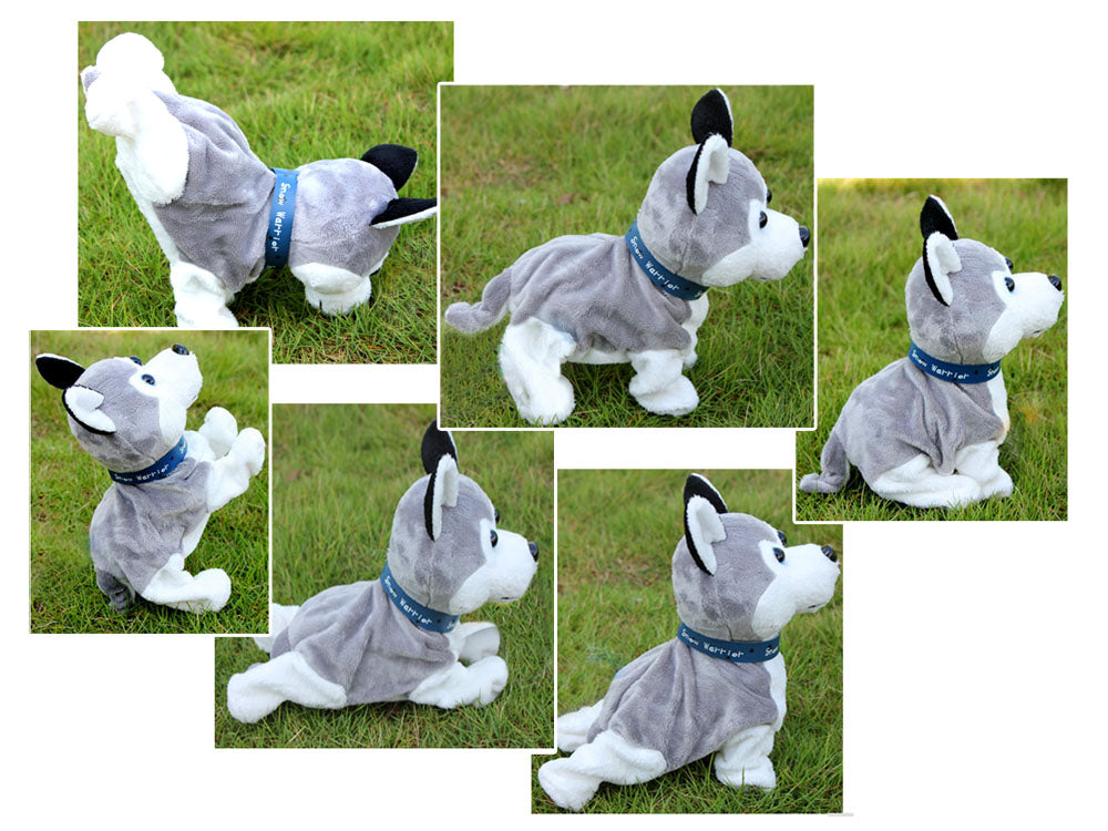 Interaktivni plišani Husky – na dodir