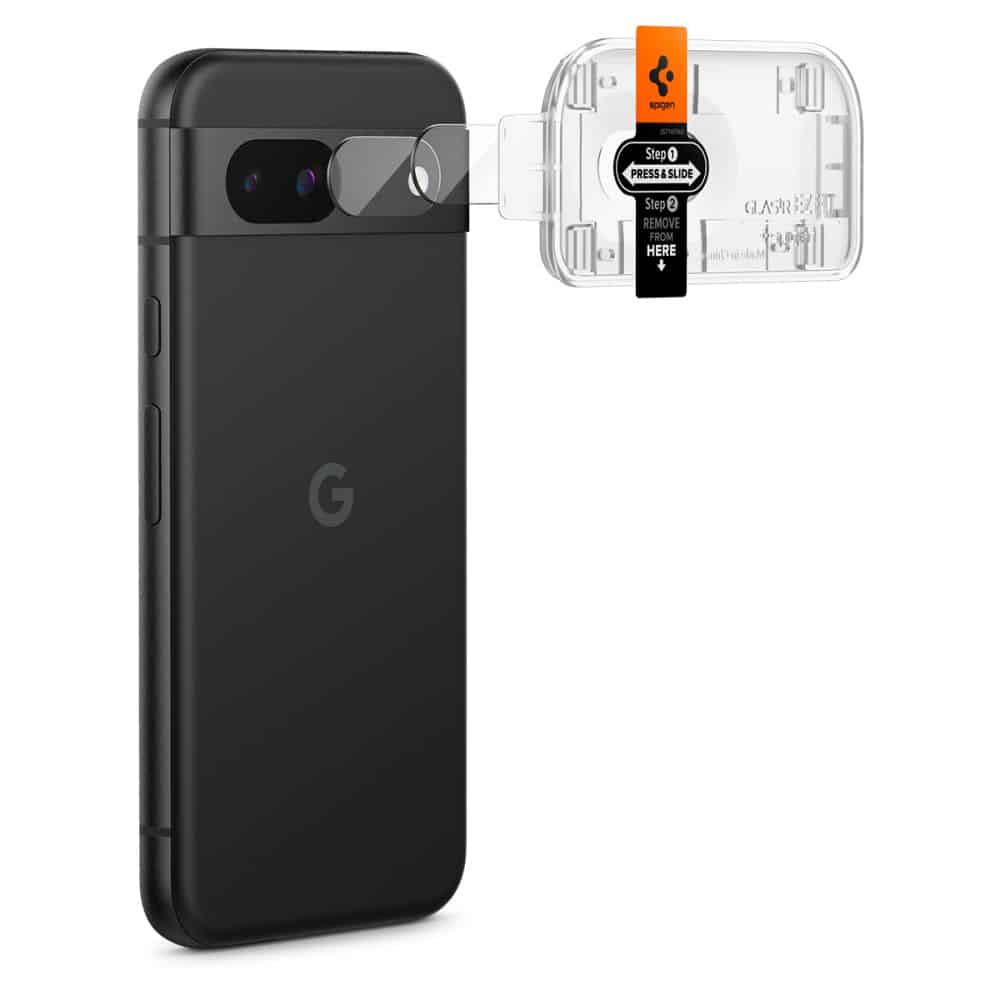 Spigen - Optik.tR EZ FIT staklo za kameru (2 kom) za Google Pixel 8a - prozirno