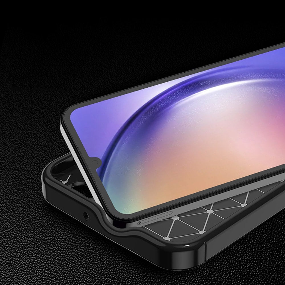 Techsuit – CarbonFiber maska za Samsung Galaxy A25 5G – crna