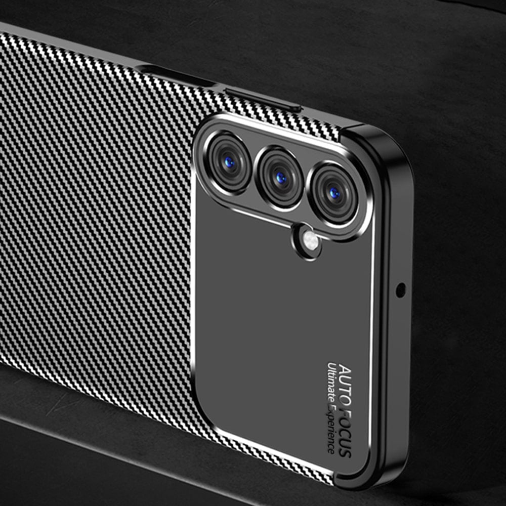 Techsuit – CarbonFiber maska za Samsung Galaxy A25 5G – crna